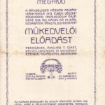 1913 szinielőadás. Forrás: Kovács Sándor